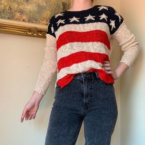 usa flag sweater